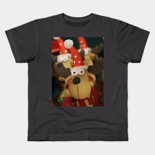 funny animal Christmas Kids T-Shirt